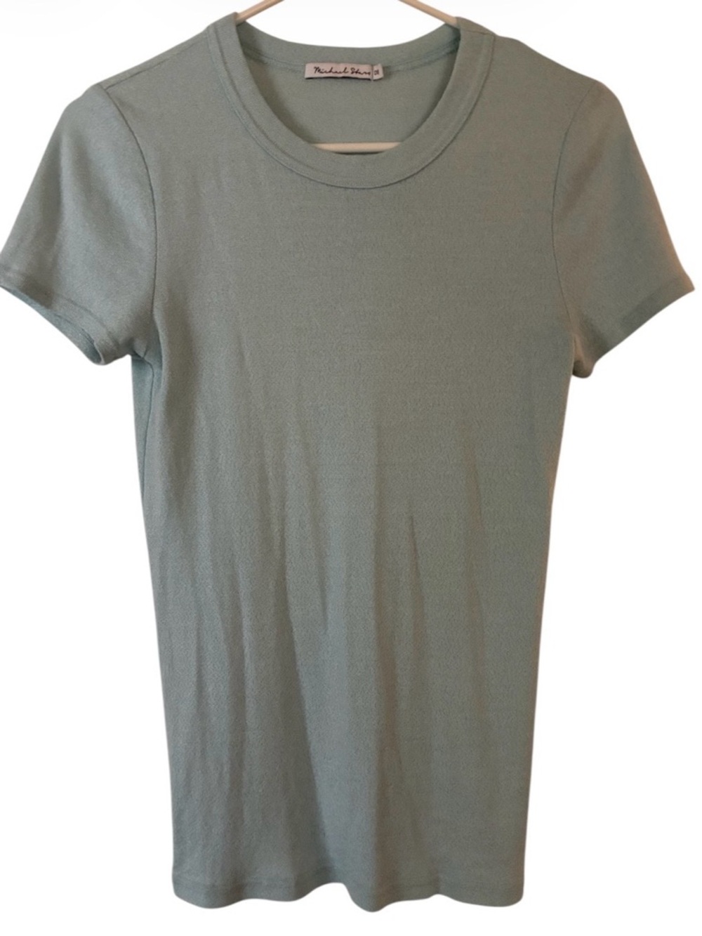 Michael Stars women’s Crewneck T-Shirt in light blue. Sz S